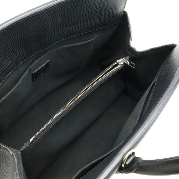 LOUIS VUITTON Epi Marly MM Handbag/Shoulder Bag, Noir, Black, M94612 - Picture 7 of 10